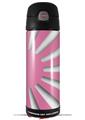 Skin Decal Wrap for Thermos Funtainer 16oz Bottle Rising Sun Japanese Flag Pink (BOTTLE NOT INCLUDED) by WraptorSkinz