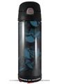 Skin Decal Wrap for Thermos Funtainer 16oz Bottle Skulls Confetti Blue (BOTTLE NOT INCLUDED) by WraptorSkinz