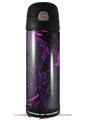 Skin Decal Wrap for Thermos Funtainer 16oz Bottle Twisted Garden Purple and Hot Pink (BOTTLE NOT INCLUDED) by WraptorSkinz