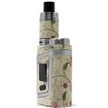 Skin Decal Wraps for Smok AL85 Alien Baby Flowers and Berries Red VAPE NOT INCLUDED