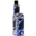 Skin Decal Wraps for Smok AL85 Alien Baby Electrify Blue VAPE NOT INCLUDED