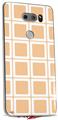 WraptorSkinz Skin Decal Wrap compatible with LG V30 Squared Peach