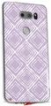 WraptorSkinz Skin Decal Wrap compatible with LG V30 Wavey Lavender