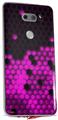 WraptorSkinz Skin Decal Wrap compatible with LG V30 HEX Hot Pink