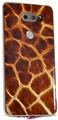 WraptorSkinz Skin Decal Wrap compatible with LG V30 Fractal Fur Giraffe