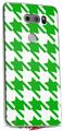 WraptorSkinz Skin Decal Wrap compatible with LG V30 Houndstooth Green