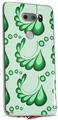 WraptorSkinz Skin Decal Wrap compatible with LG V30 Petals Green