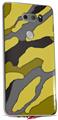 WraptorSkinz Skin Decal Wrap compatible with LG V30 Camouflage Yellow