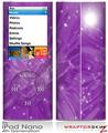 iPod Nano 4G Skin Stardust Purple