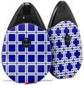 Skin Decal Wrap 2 Pack compatible with Suorin Drop Squared Royal Blue VAPE NOT INCLUDED