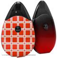 Skin Decal Wrap 2 Pack compatible with Suorin Drop Squared Red VAPE NOT INCLUDED