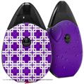 Skin Decal Wrap 2 Pack compatible with Suorin Drop Boxed Purple VAPE NOT INCLUDED