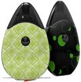 Skin Decal Wrap 2 Pack compatible with Suorin Drop Wavey Sage Green VAPE NOT INCLUDED