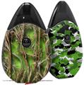 Skin Decal Wrap 2 Pack compatible with Suorin Drop WraptorCamo Grassy Marsh Camo Neon Green VAPE NOT INCLUDED