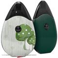Skin Decal Wrap 2 Pack compatible with Suorin Drop Mushrooms Green VAPE NOT INCLUDED