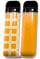 Skin Decal Wrap 2 Pack for Smok Novo v1 Squared Orange VAPE NOT INCLUDED
