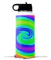 Skin Wrap Decal compatible with Hydro Flask Wide Mouth Bottle 32oz Rainbow Swirl (BOTTLE NOT INCLUDED)