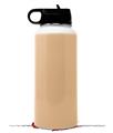 Skin Wrap Decal compatible with Hydro Flask Wide Mouth Bottle 32oz Solids Collection Peach (BOTTLE NOT INCLUDED)