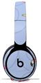 Skin Decal Wrap works with Original Beats Solo Pro Headphones Flamingos on Blue Skin Only BEATS NOT INCLUDED