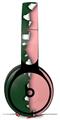 Skin Decal Wrap works with Original Beats Solo Pro Headphones Ripped Colors Green Pink Skin Only BEATS NOT INCLUDED