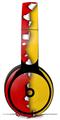 Skin Decal Wrap works with Original Beats Solo Pro Headphones Ripped Colors Red Yellow Skin Only BEATS NOT INCLUDED