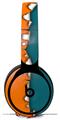 Skin Decal Wrap works with Original Beats Solo Pro Headphones Ripped Colors Orange Seafoam Green Skin Only BEATS NOT INCLUDED