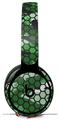 Skin Decal Wrap works with Original Beats Solo Pro Headphones HEX Mesh Camo 01 Green Skin Only BEATS NOT INCLUDED