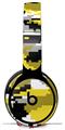 Skin Decal Wrap works with Original Beats Solo Pro Headphones WraptorCamo Digital Camo Yellow Skin Only BEATS NOT INCLUDED