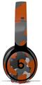 Skin Decal Wrap works with Original Beats Solo Pro Headphones WraptorCamo Old School Camouflage Camo Orange Burnt Skin Only BEATS NOT INCLUDED