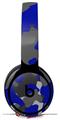 Skin Decal Wrap works with Original Beats Solo Pro Headphones WraptorCamo Old School Camouflage Camo Blue Royal Skin Only BEATS NOT INCLUDED