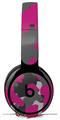 Skin Decal Wrap works with Original Beats Solo Pro Headphones WraptorCamo Old School Camouflage Camo Fuschia Hot Pink Skin Only BEATS NOT INCLUDED