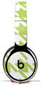 Skin Decal Wrap works with Original Beats Solo Pro Headphones Houndstooth Sage Green Skin Only BEATS NOT INCLUDED