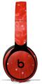 Skin Decal Wrap works with Original Beats Solo Pro Headphones Stardust Red Skin Only BEATS NOT INCLUDED