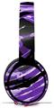 Skin Decal Wrap works with Original Beats Solo Pro Headphones Alecias Swirl 02 Purple Skin Only BEATS NOT INCLUDED
