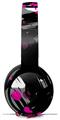 Skin Decal Wrap works with Original Beats Solo Pro Headphones Abstract 02 Pink Skin Only BEATS NOT INCLUDED