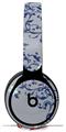 Skin Decal Wrap works with Original Beats Solo Pro Headphones Victorian Design Blue Skin Only BEATS NOT INCLUDED