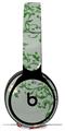 Skin Decal Wrap works with Original Beats Solo Pro Headphones Victorian Design Green Skin Only BEATS NOT INCLUDED