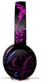 Skin Decal Wrap works with Original Beats Solo Pro Headphones Twisted Garden Hot Pink and Blue Skin Only BEATS NOT INCLUDED