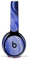 Skin Decal Wrap works with Original Beats Solo Pro Headphones Mystic Vortex Blue Skin Only BEATS NOT INCLUDED