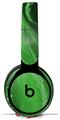 Skin Decal Wrap works with Original Beats Solo Pro Headphones Mystic Vortex Green Skin Only BEATS NOT INCLUDED
