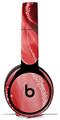 Skin Decal Wrap works with Original Beats Solo Pro Headphones Mystic Vortex Red Skin Only BEATS NOT INCLUDED