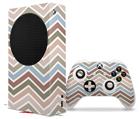 WraptorSkinz Skin Wrap compatible with the 2020 XBOX Series S Console and Controller Zig Zag Colors 03 (XBOX NOT INCLUDED)