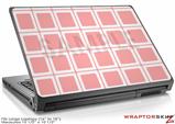Large Laptop Skin Squared Pink