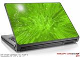 Large Laptop Skin Stardust Green