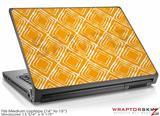Medium Laptop Skin Wavey Orange