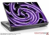Medium Laptop Skin Alecias Swirl 02 Purple