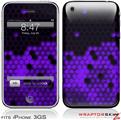 iPhone 3GS Decal Style Skin - HEX Purple