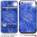 iPhone 3GS Decal Style Skin - Stardust Blue