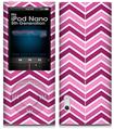 iPod Nano 5G Skin Zig Zag Pinks