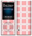 iPod Nano 5G Skin Squared Pink